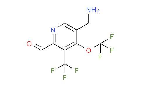 AM145014 | 1805226-36-1 | 5-(Aminomethyl)-4-(trifluoromethoxy)-3-(trifluoromethyl)pyridine-2-carboxaldehyde