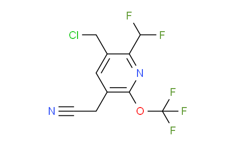 AM145016 | 1805949-79-4 | 3-(Chloromethyl)-2-(difluoromethyl)-6-(trifluoromethoxy)pyridine-5-acetonitrile
