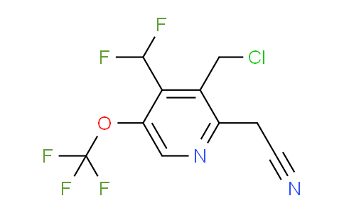 AM145017 | 1804750-92-2 | 3-(Chloromethyl)-4-(difluoromethyl)-5-(trifluoromethoxy)pyridine-2-acetonitrile