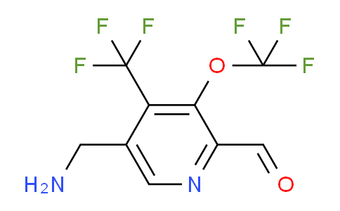 AM145019 | 1805161-21-0 | 5-(Aminomethyl)-3-(trifluoromethoxy)-4-(trifluoromethyl)pyridine-2-carboxaldehyde