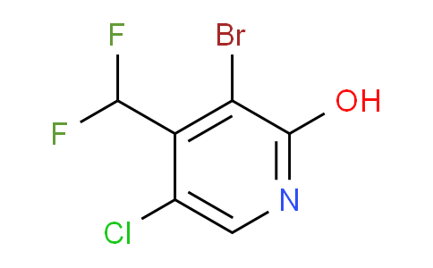AM14502 | 1805383-31-6 | 3-Bromo-5-chloro-4-(difluoromethyl)-2-hydroxypyridine