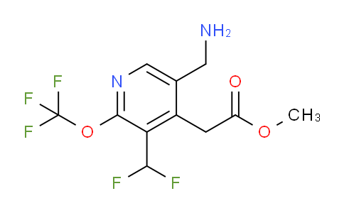 AM145020 | 1804669-19-9 | Methyl 5-(aminomethyl)-3-(difluoromethyl)-2-(trifluoromethoxy)pyridine-4-acetate