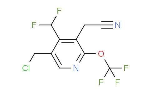 AM145021 | 1804654-35-0 | 5-(Chloromethyl)-4-(difluoromethyl)-2-(trifluoromethoxy)pyridine-3-acetonitrile