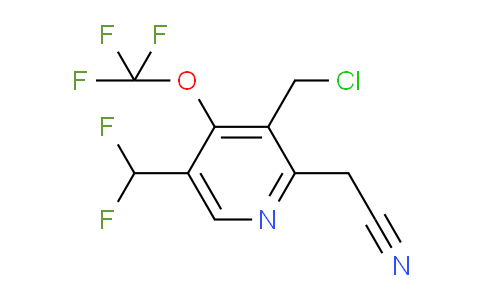 AM145023 | 1804908-24-4 | 3-(Chloromethyl)-5-(difluoromethyl)-4-(trifluoromethoxy)pyridine-2-acetonitrile
