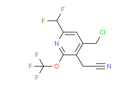 AM145032 | 1804751-11-8 | 4-(Chloromethyl)-6-(difluoromethyl)-2-(trifluoromethoxy)pyridine-3-acetonitrile