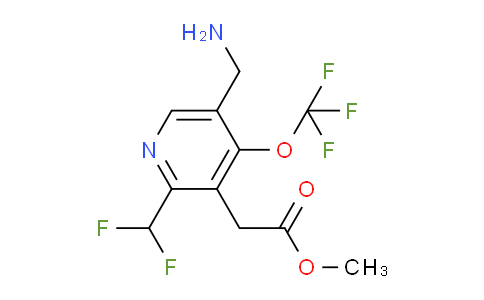 AM145034 | 1804932-16-8 | Methyl 5-(aminomethyl)-2-(difluoromethyl)-4-(trifluoromethoxy)pyridine-3-acetate