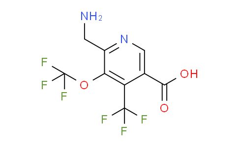 AM145035 | 1804709-89-4 | 2-(Aminomethyl)-3-(trifluoromethoxy)-4-(trifluoromethyl)pyridine-5-carboxylic acid