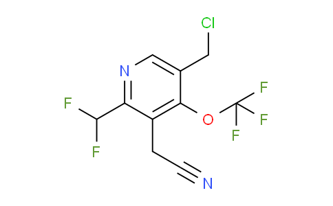 AM145037 | 1805244-86-3 | 5-(Chloromethyl)-2-(difluoromethyl)-4-(trifluoromethoxy)pyridine-3-acetonitrile