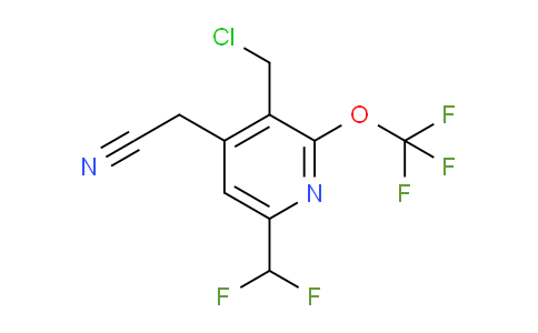 AM145038 | 1806777-21-8 | 3-(Chloromethyl)-6-(difluoromethyl)-2-(trifluoromethoxy)pyridine-4-acetonitrile