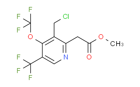 AM145041 | 1806758-16-6 | Methyl 3-(chloromethyl)-4-(trifluoromethoxy)-5-(trifluoromethyl)pyridine-2-acetate