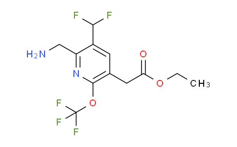 AM145043 | 1805918-79-9 | Ethyl 2-(aminomethyl)-3-(difluoromethyl)-6-(trifluoromethoxy)pyridine-5-acetate