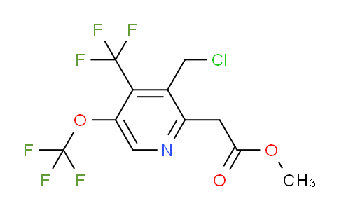 AM145044 | 1804366-10-6 | Methyl 3-(chloromethyl)-5-(trifluoromethoxy)-4-(trifluoromethyl)pyridine-2-acetate