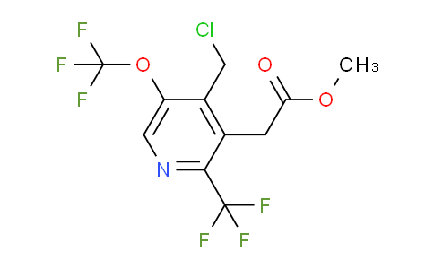 AM145048 | 1805312-52-0 | Methyl 4-(chloromethyl)-5-(trifluoromethoxy)-2-(trifluoromethyl)pyridine-3-acetate