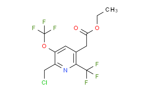 AM145052 | 1804653-47-1 | Ethyl 2-(chloromethyl)-3-(trifluoromethoxy)-6-(trifluoromethyl)pyridine-5-acetate