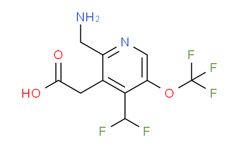 AM145053 | 1806068-72-3 | 2-(Aminomethyl)-4-(difluoromethyl)-5-(trifluoromethoxy)pyridine-3-acetic acid