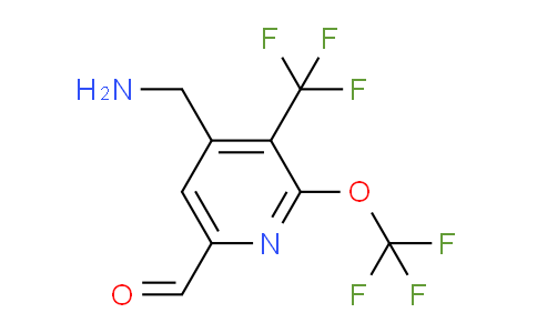 AM145054 | 1803991-49-2 | 4-(Aminomethyl)-2-(trifluoromethoxy)-3-(trifluoromethyl)pyridine-6-carboxaldehyde