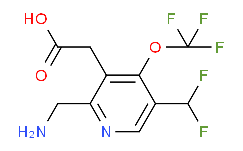 AM145056 | 1806068-74-5 | 2-(Aminomethyl)-5-(difluoromethyl)-4-(trifluoromethoxy)pyridine-3-acetic acid