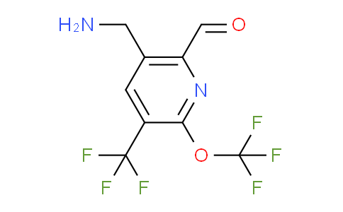 AM145060 | 1805161-27-6 | 5-(Aminomethyl)-2-(trifluoromethoxy)-3-(trifluoromethyl)pyridine-6-carboxaldehyde