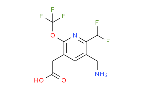 AM145064 | 1804713-97-0 | 3-(Aminomethyl)-2-(difluoromethyl)-6-(trifluoromethoxy)pyridine-5-acetic acid