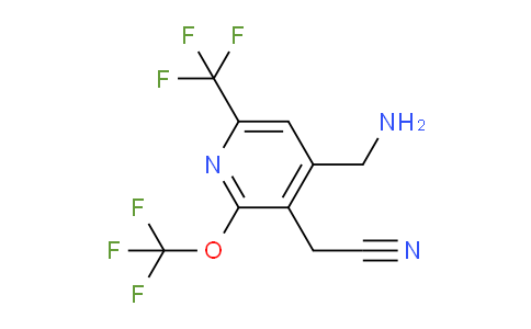AM145077 | 1805160-75-1 | 4-(Aminomethyl)-2-(trifluoromethoxy)-6-(trifluoromethyl)pyridine-3-acetonitrile