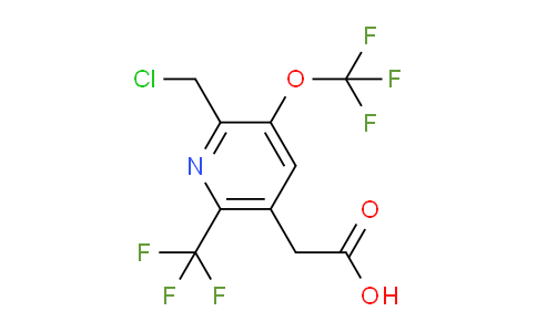 AM145082 | 1803996-92-0 | 2-(Chloromethyl)-3-(trifluoromethoxy)-6-(trifluoromethyl)pyridine-5-acetic acid
