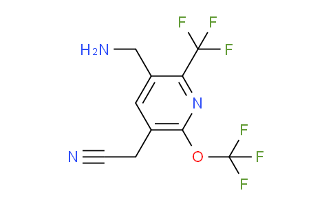 AM145083 | 1806164-21-5 | 3-(Aminomethyl)-6-(trifluoromethoxy)-2-(trifluoromethyl)pyridine-5-acetonitrile