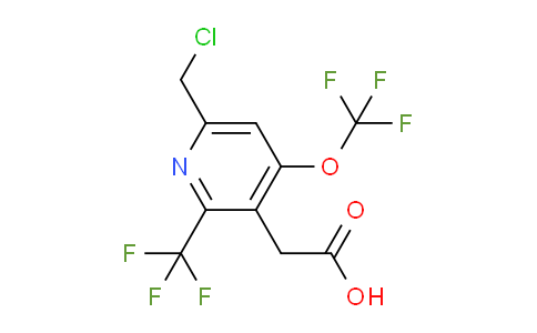 AM145086 | 1805181-54-7 | 6-(Chloromethyl)-4-(trifluoromethoxy)-2-(trifluoromethyl)pyridine-3-acetic acid