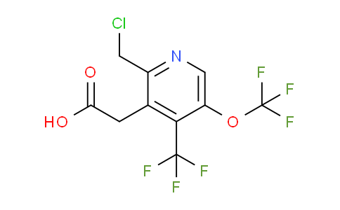 AM145088 | 1806786-32-2 | 2-(Chloromethyl)-5-(trifluoromethoxy)-4-(trifluoromethyl)pyridine-3-acetic acid