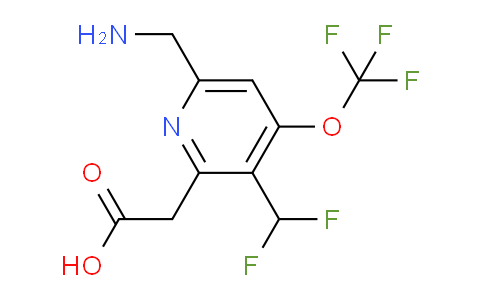 AM145089 | 1805297-12-4 | 6-(Aminomethyl)-3-(difluoromethyl)-4-(trifluoromethoxy)pyridine-2-acetic acid