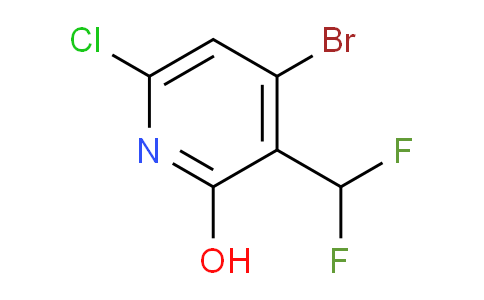 4-Bromo-6-chloro-3-(difluoromethyl)-2-hydroxypyridine