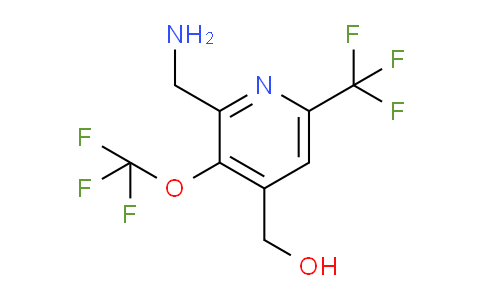 2-(Aminomethyl)-3-(trifluoromethoxy)-6-(trifluoromethyl)pyridine-4-methanol