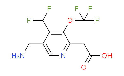AM145102 | 1804436-45-0 | 5-(Aminomethyl)-4-(difluoromethyl)-3-(trifluoromethoxy)pyridine-2-acetic acid