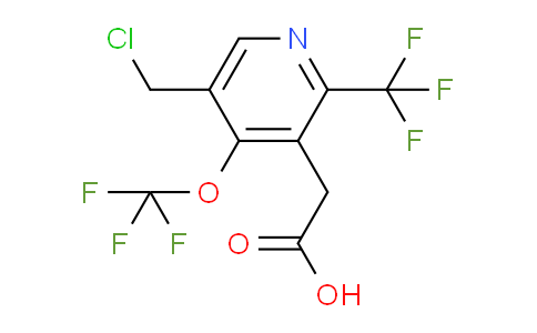 AM145103 | 1805240-54-3 | 5-(Chloromethyl)-4-(trifluoromethoxy)-2-(trifluoromethyl)pyridine-3-acetic acid