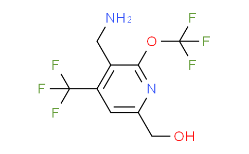 AM145104 | 1805084-51-8 | 3-(Aminomethyl)-2-(trifluoromethoxy)-4-(trifluoromethyl)pyridine-6-methanol