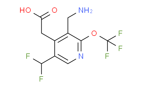 AM145109 | 1806781-21-4 | 3-(Aminomethyl)-5-(difluoromethyl)-2-(trifluoromethoxy)pyridine-4-acetic acid