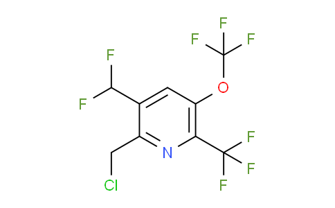 AM145110 | 1805283-54-8 | 2-(Chloromethyl)-3-(difluoromethyl)-5-(trifluoromethoxy)-6-(trifluoromethyl)pyridine