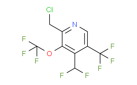 AM145111 | 1805031-08-6 | 2-(Chloromethyl)-4-(difluoromethyl)-3-(trifluoromethoxy)-5-(trifluoromethyl)pyridine