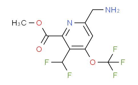 AM145113 | 1805294-31-8 | Methyl 6-(aminomethyl)-3-(difluoromethyl)-4-(trifluoromethoxy)pyridine-2-carboxylate
