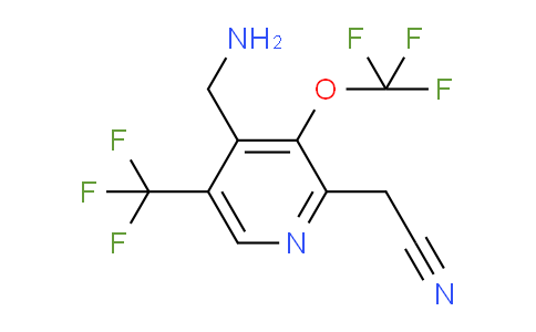 AM145116 | 1803990-82-0 | 4-(Aminomethyl)-3-(trifluoromethoxy)-5-(trifluoromethyl)pyridine-2-acetonitrile