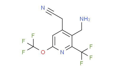 AM145121 | 1804851-23-7 | 3-(Aminomethyl)-6-(trifluoromethoxy)-2-(trifluoromethyl)pyridine-4-acetonitrile
