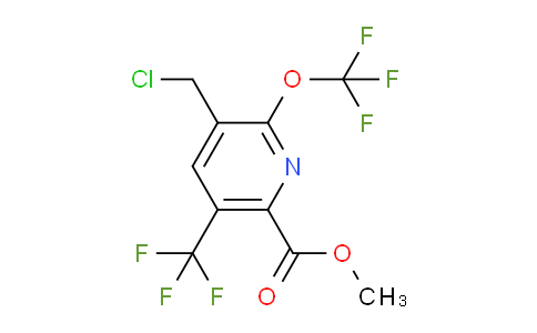 AM145130 | 1806776-37-3 | Methyl 3-(chloromethyl)-2-(trifluoromethoxy)-5-(trifluoromethyl)pyridine-6-carboxylate