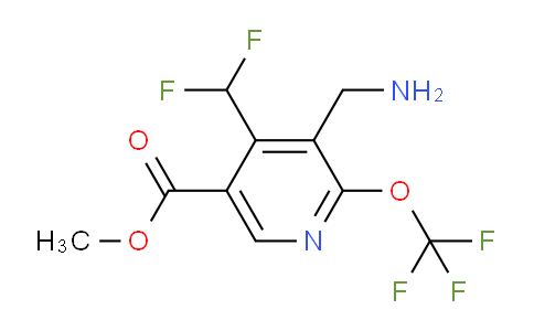 AM145131 | 1804435-76-4 | Methyl 3-(aminomethyl)-4-(difluoromethyl)-2-(trifluoromethoxy)pyridine-5-carboxylate