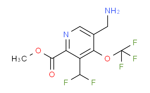 AM145139 | 1804931-49-4 | Methyl 5-(aminomethyl)-3-(difluoromethyl)-4-(trifluoromethoxy)pyridine-2-carboxylate