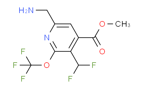 AM145146 | 1806068-21-2 | Methyl 6-(aminomethyl)-3-(difluoromethyl)-2-(trifluoromethoxy)pyridine-4-carboxylate