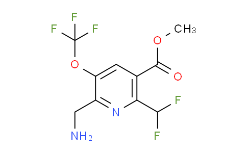AM145148 | 1806189-24-1 | Methyl 2-(aminomethyl)-6-(difluoromethyl)-3-(trifluoromethoxy)pyridine-5-carboxylate