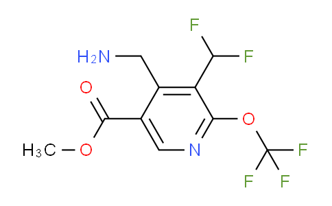 AM145151 | 1806068-33-6 | Methyl 4-(aminomethyl)-3-(difluoromethyl)-2-(trifluoromethoxy)pyridine-5-carboxylate