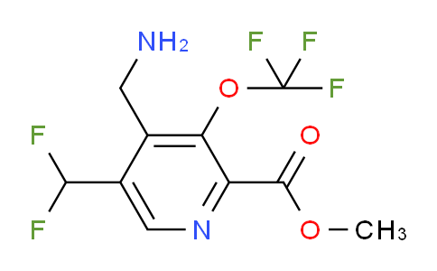 AM145154 | 1804436-02-9 | Methyl 4-(aminomethyl)-5-(difluoromethyl)-3-(trifluoromethoxy)pyridine-2-carboxylate