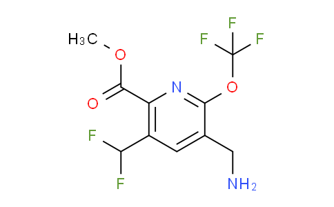 AM145162 | 1806189-41-2 | Methyl 3-(aminomethyl)-5-(difluoromethyl)-2-(trifluoromethoxy)pyridine-6-carboxylate