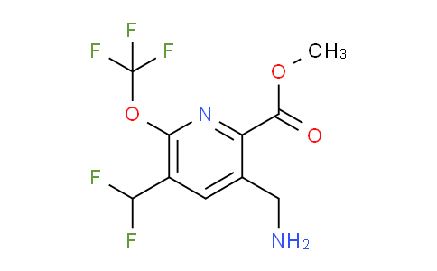 AM145163 | 1804931-52-9 | Methyl 3-(aminomethyl)-5-(difluoromethyl)-6-(trifluoromethoxy)pyridine-2-carboxylate