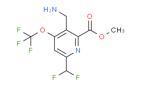 AM145165 | 1806068-41-6 | Methyl 3-(aminomethyl)-6-(difluoromethyl)-4-(trifluoromethoxy)pyridine-2-carboxylate